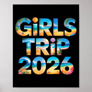 Retro-Mädels-Trip 2026 beste Freundinnen Urlaub Su Poster
