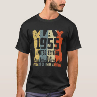 Retro Mai 1955 Funny 67. Geburtstag T-Shirt