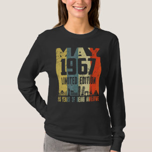 Retro Mai 1967 55. Geburtstag T-Shirt