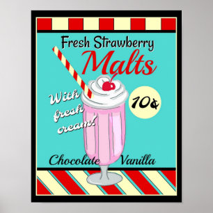 Retro-Malt Poster
