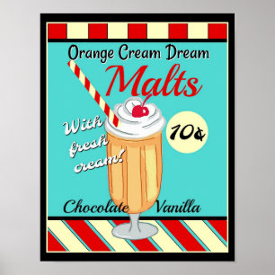Retro-Malt Poster