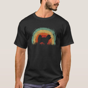 Retro Maltesische Vintage Regenbogenhunde Männer F T-Shirt