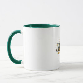 Retro Mama Blumen-Tasse - Vintage 70er Jahre Groov Tasse