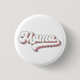 Retro Mama Button