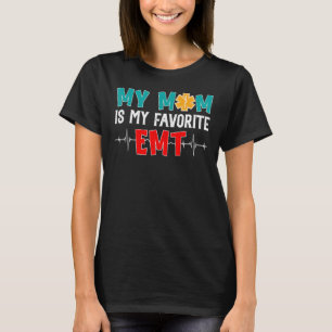 Retro-Mama ist mein Lieblings-Emt-Paramedian-Pfleg T-Shirt
