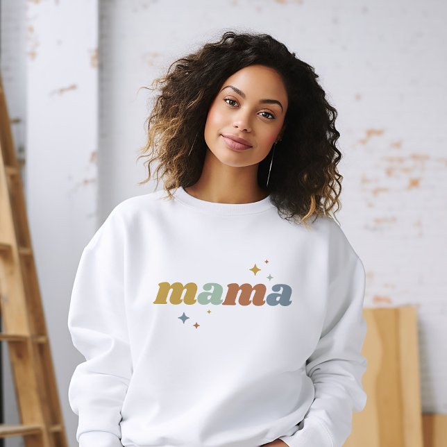 Retro Mama Sweatshirt (Von Creator hochgeladen)