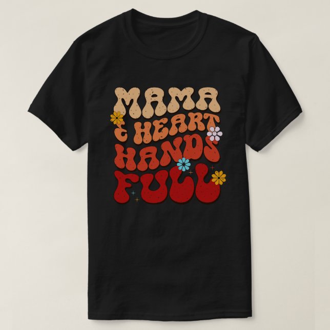Retro Mama T-Shirt (Design vorne)