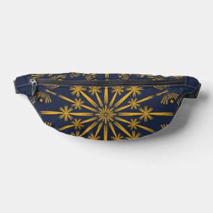 Retro Mandala Midnight Fanny Pack Bauchtasche