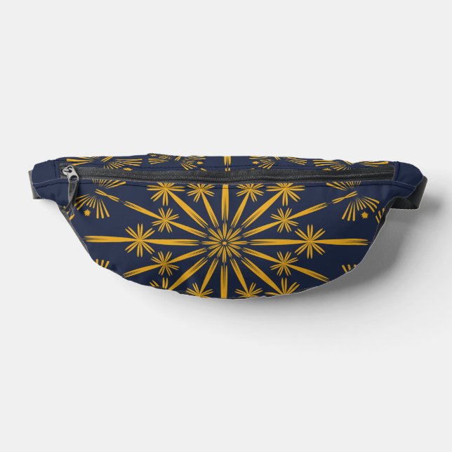 Retro Mandala Midnight Fanny Pack Bauchtasche (Ablage )
