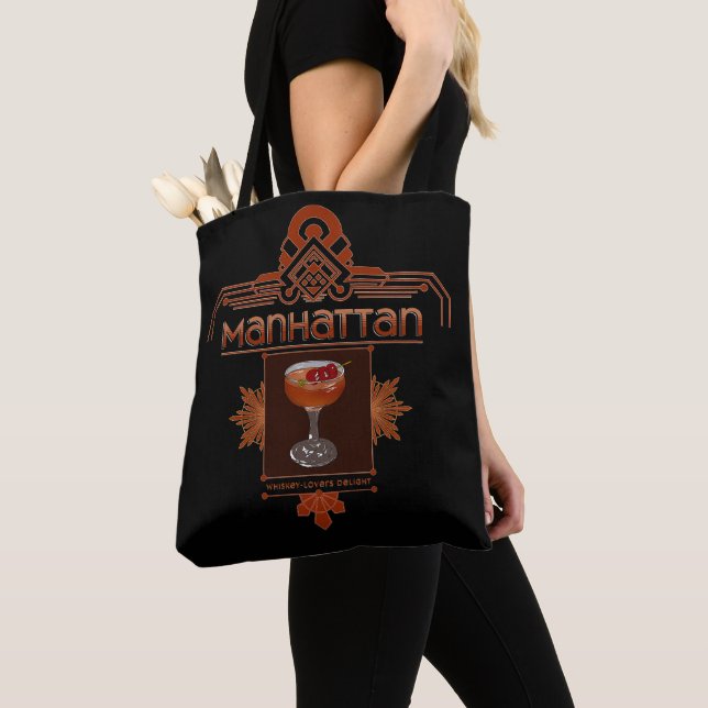 Retro Manhattan Cocktail Illustration (Von Nahem)