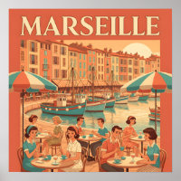 Retro Marseille : Französische Riviera der 50er Ja