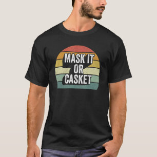 Retro Maske oder Caske Doctor Krankenpflege Vintag T-Shirt