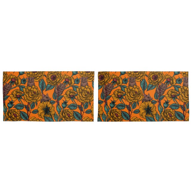 Retro-Mäuse-Party Kissenbezug (Vorderseite-Set)