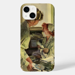 Retro-Medizin, Krankenschwestern mit neugeborenen Case-Mate iPhone Hülle