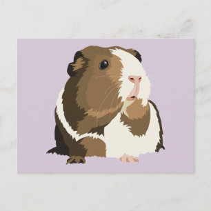 Retro-Meerschweinchen 'Betty' Postkarte