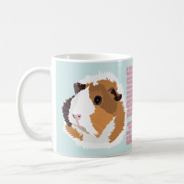 Retro Meerschweinchen "Elsie" Tasse (Links)