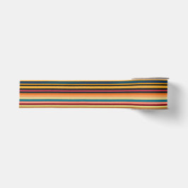 Retro-Mehrfarbig-Vintage-Streifen-Grosgrain-Band Ripsband