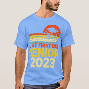 Retro Mein letzter erster Tag Abschlussklasse 2023 T-Shirt