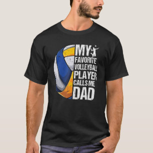 Retro Mein Lieblings-Volleyball-Spieler ruft mich  T-Shirt