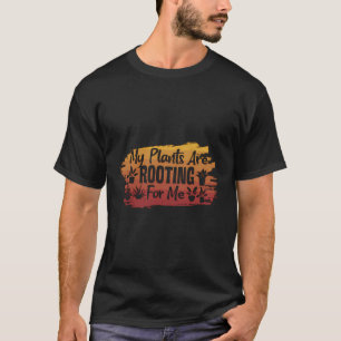 Retro meine Pflanze rutschen für mich auf der Sonn T-Shirt