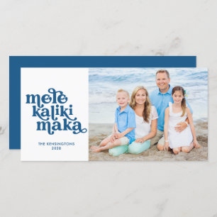 Retro Mele Kalikimaka Weihnachts-Foto