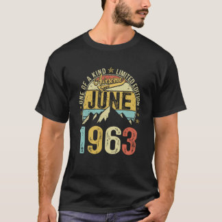 Retro Mens 60. Geburtstag 60 Jahre Phantastisch Ju T-Shirt