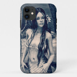 Retro Mermaid iPhone 11 Hülle