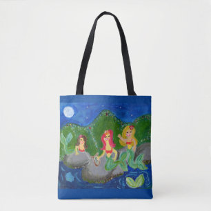Retro Mermaid Grotto Folk