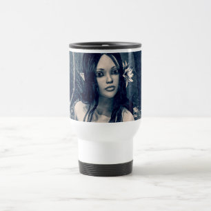 Retro Mermaid Reisebecher