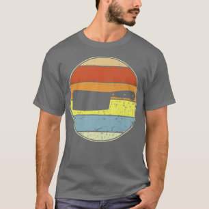 Retro-Messer Vintage-Messer Silhouette Kochmesser T-Shirt
