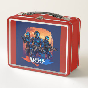 Retro Metal Lunchbox: Klassischer Stil, modern Metall Brotdose