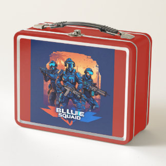 Retro Metal Lunchbox: Klassischer Stil, modern Metall Brotdose