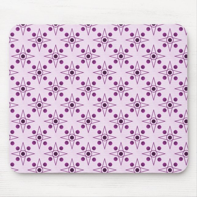 Retro-metrische Mousepad, Pflaume Mousepad (Vorne)