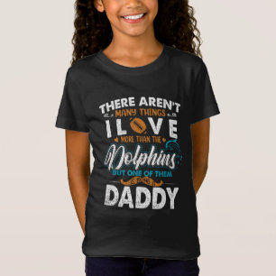 Retro Miami Dolphin Vintager Vater's Day T-Shirt