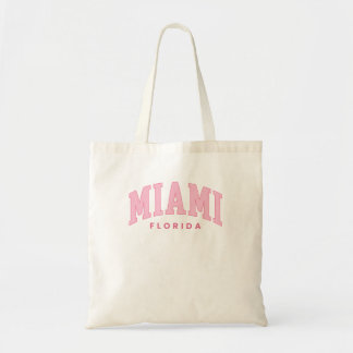 Retro Miami Florida Vintage Bogen Preppy Rückblick Tragetasche
