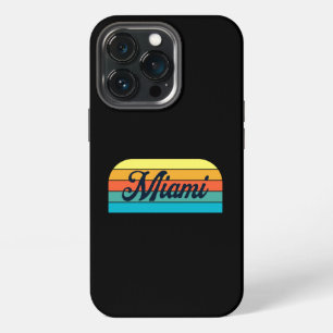 Retro Miami iPhone 13 Pro Hülle