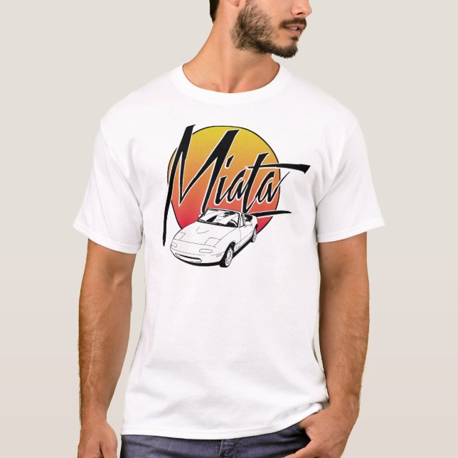Retro Miata T-Shirt (Vorderseite)