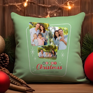 Retro-Mid-Century-Modern-3-Foto-Weihnachten Kissen