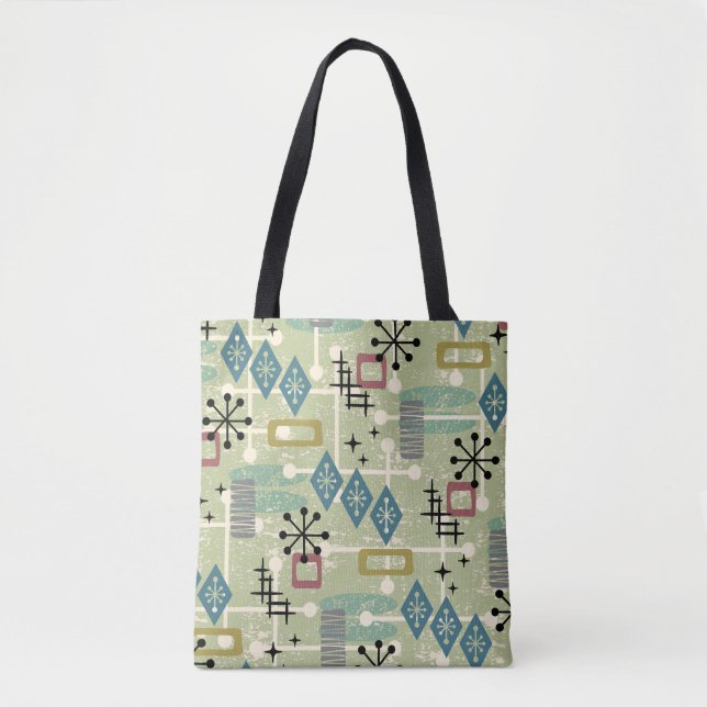 Retro-Mid-Century-Modern-Atomare-Abstraktion (Vorderseite)
