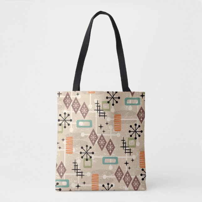 Retro-Mid-Century-Modern-Atomare Abstraktion (Vorderseite)