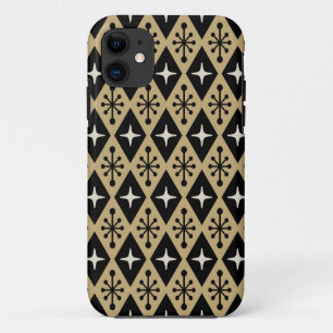 Retro-Mid-Century-Modern-Diamant-Sternenmuster Case-Mate iPhone Hülle