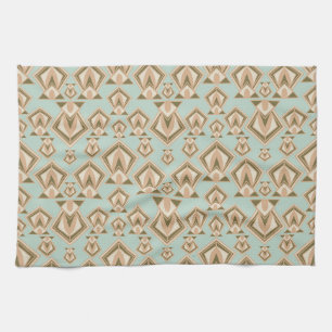 Retro Mid Century Modern Diamond Geschirrtuch