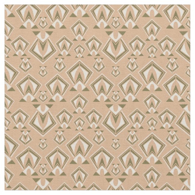 Retro Mid Century Modern Diamond Stoff (Nahaufnahme)