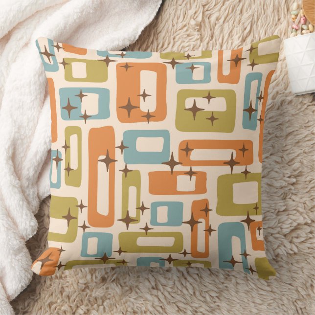 Retro Mid Century Modern Kissen (Decke)