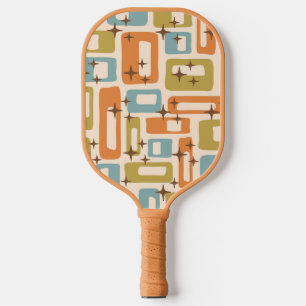 Retro Mid Century Modern Pickleball Schläger
