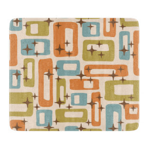Retro Mid Century Modern Schneidebrett