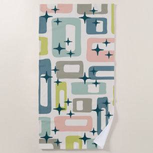 Retro Mid Century Modern Strandtuch