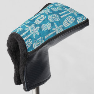 Retro-Mid-Century-Modern-Tiki-Muster Golf Headcover