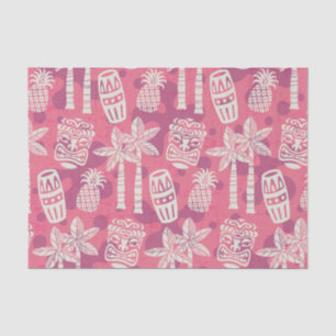 Retro-Mid-Century-Modern-Tiki-Muster Seidenpapier
