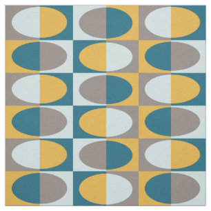 Retro MidCentury Oval Muster 2 Stoff